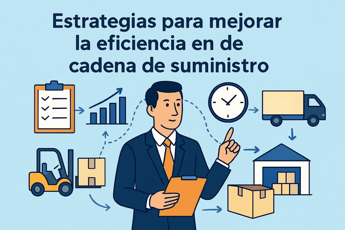 Estrategias para mejorar la eficiencia en la cadena de suministro