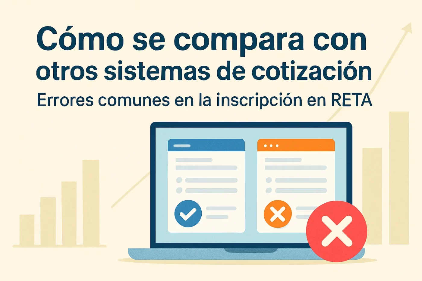 como-se-compara-con-otros-sistemas-de-cotizacion-Errores-comunes-en-la-inscripcion-en-RETA | InfoAutonomo.es cómo se compara con otros sistemas de cotización Errores comunes en la inscripción en RETA