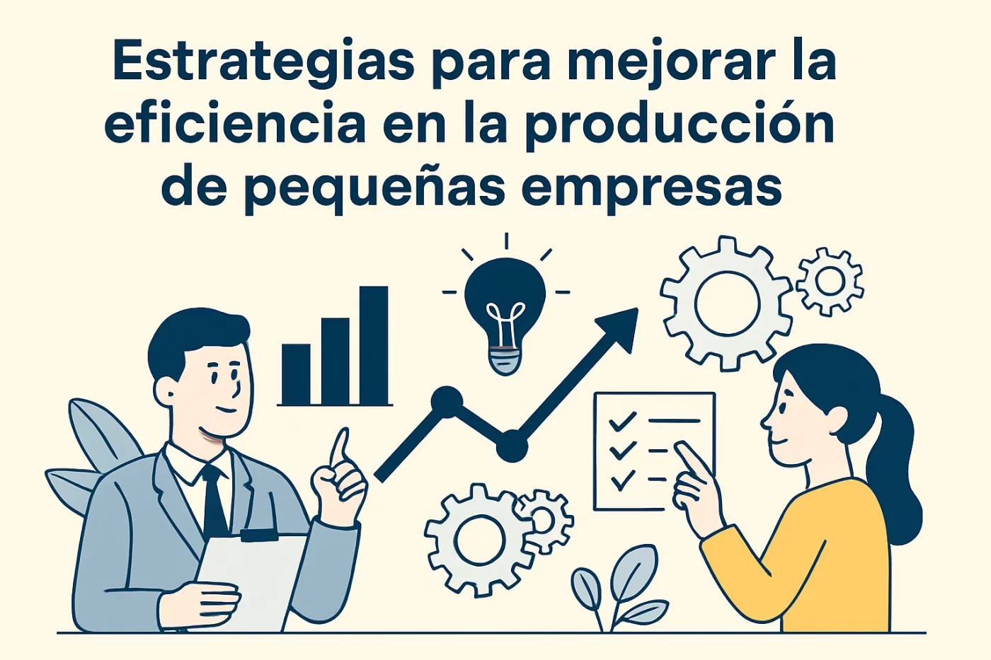 Estrategias para mejorar la eficiencia en la producción de pequeñas empresas