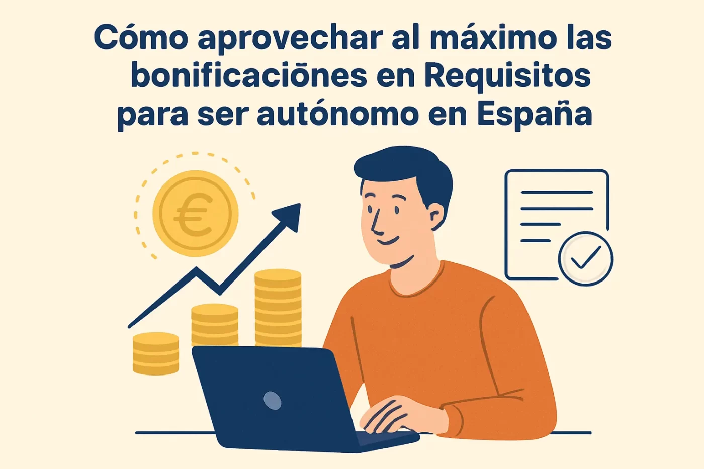 cómo aprovechar al máximo las bonificaciones en Requisitos para ser autónomo en España