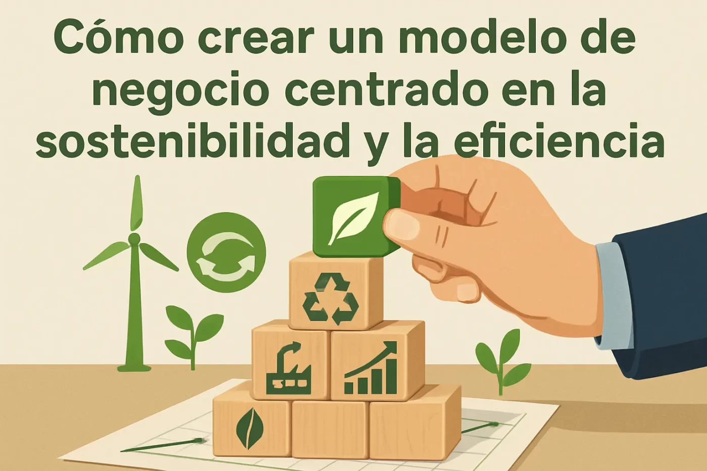 Cómo crear un modelo de negocio centrado en la sostenibilidad y la eficiencia