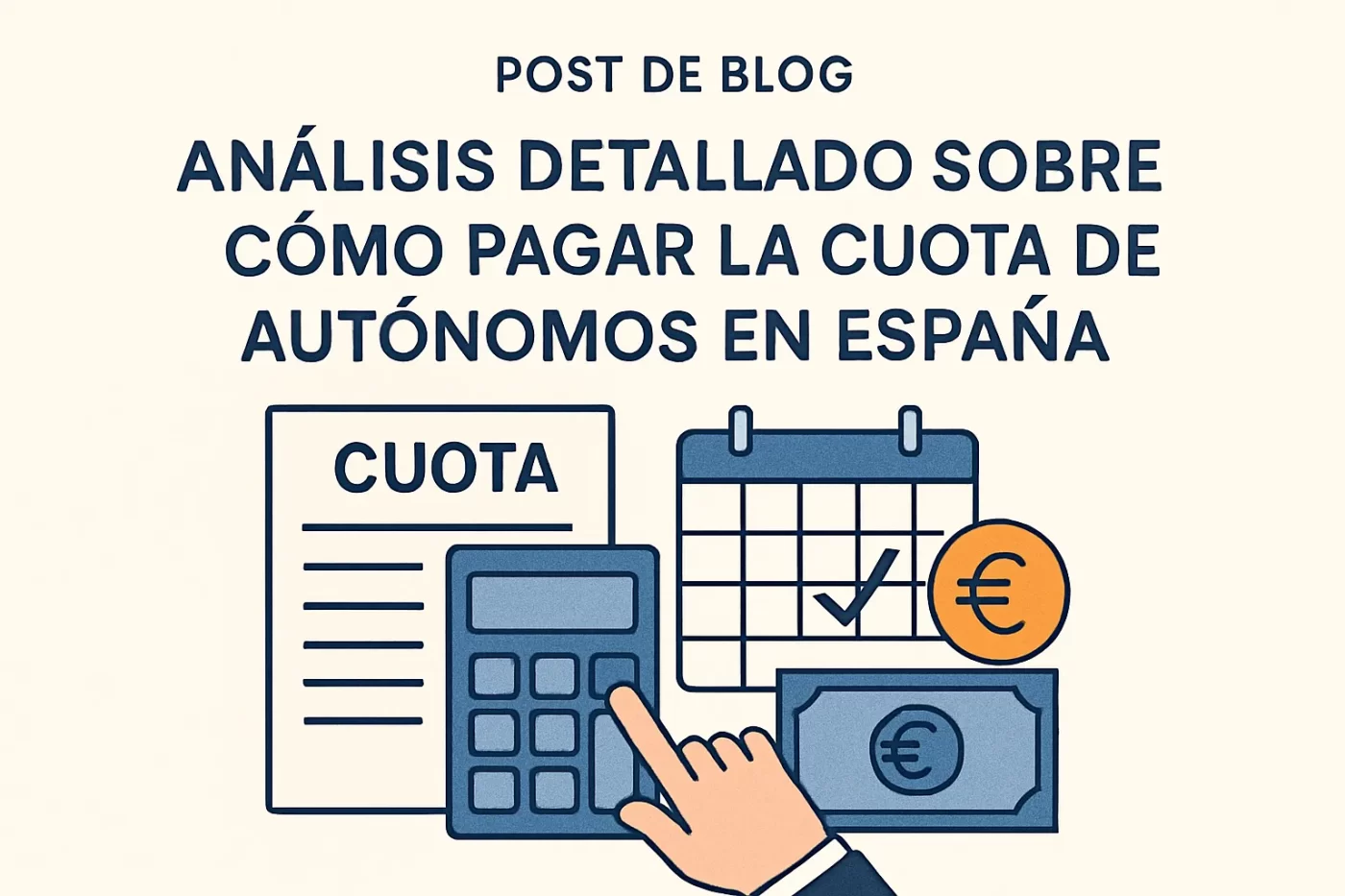 análisis detallado sobre Cómo pagar la cuota de autónomos en España