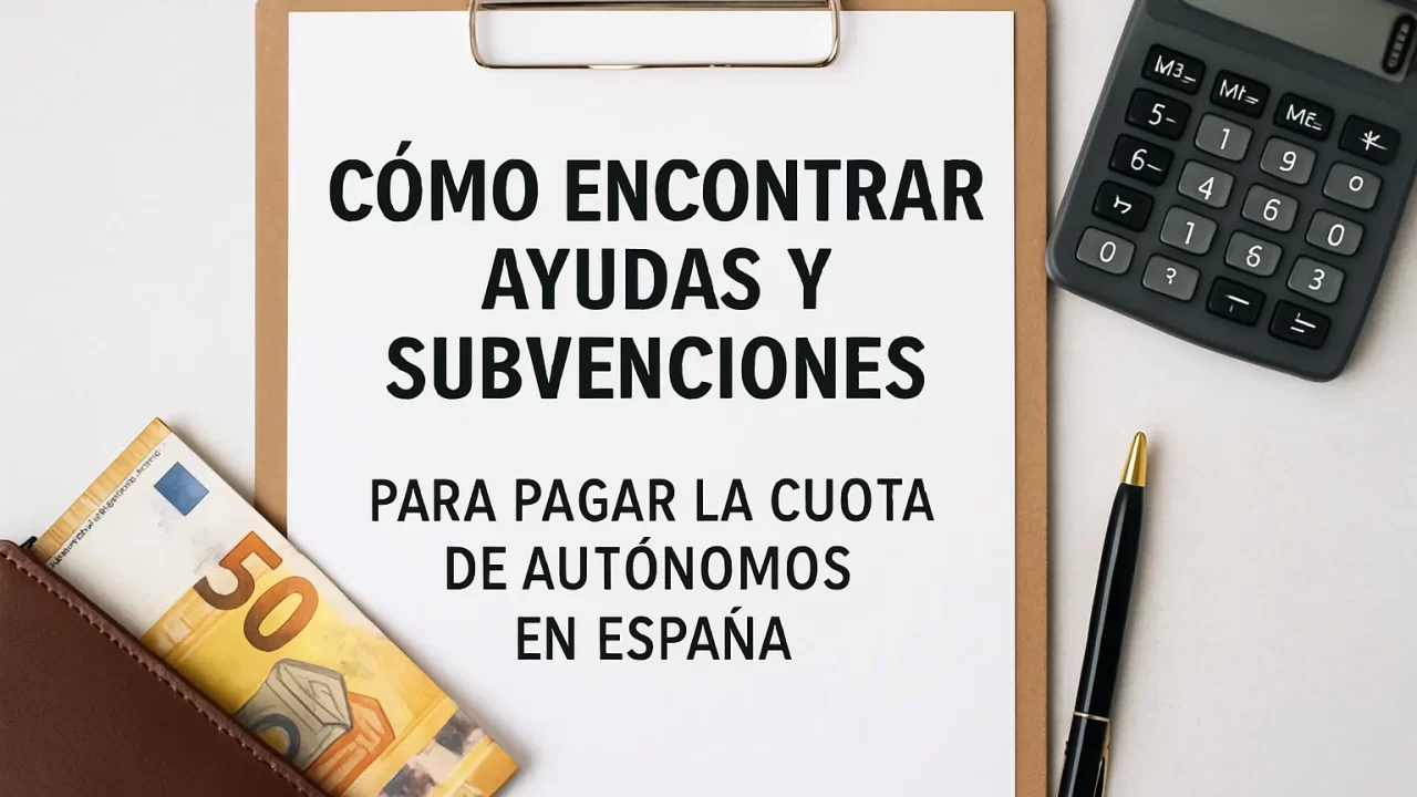 Cómo encontrar ayudas y subvenciones para pagar la cuota de autónomos en España: guía completa 2024