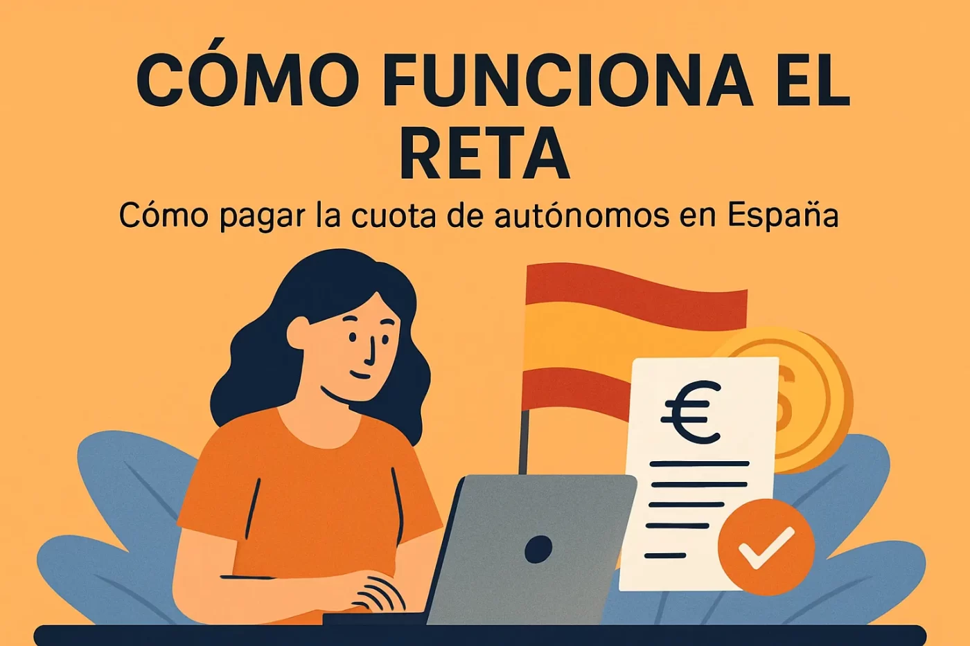 cómo funciona el RETA en Cómo pagar la cuota de autónomos en España
