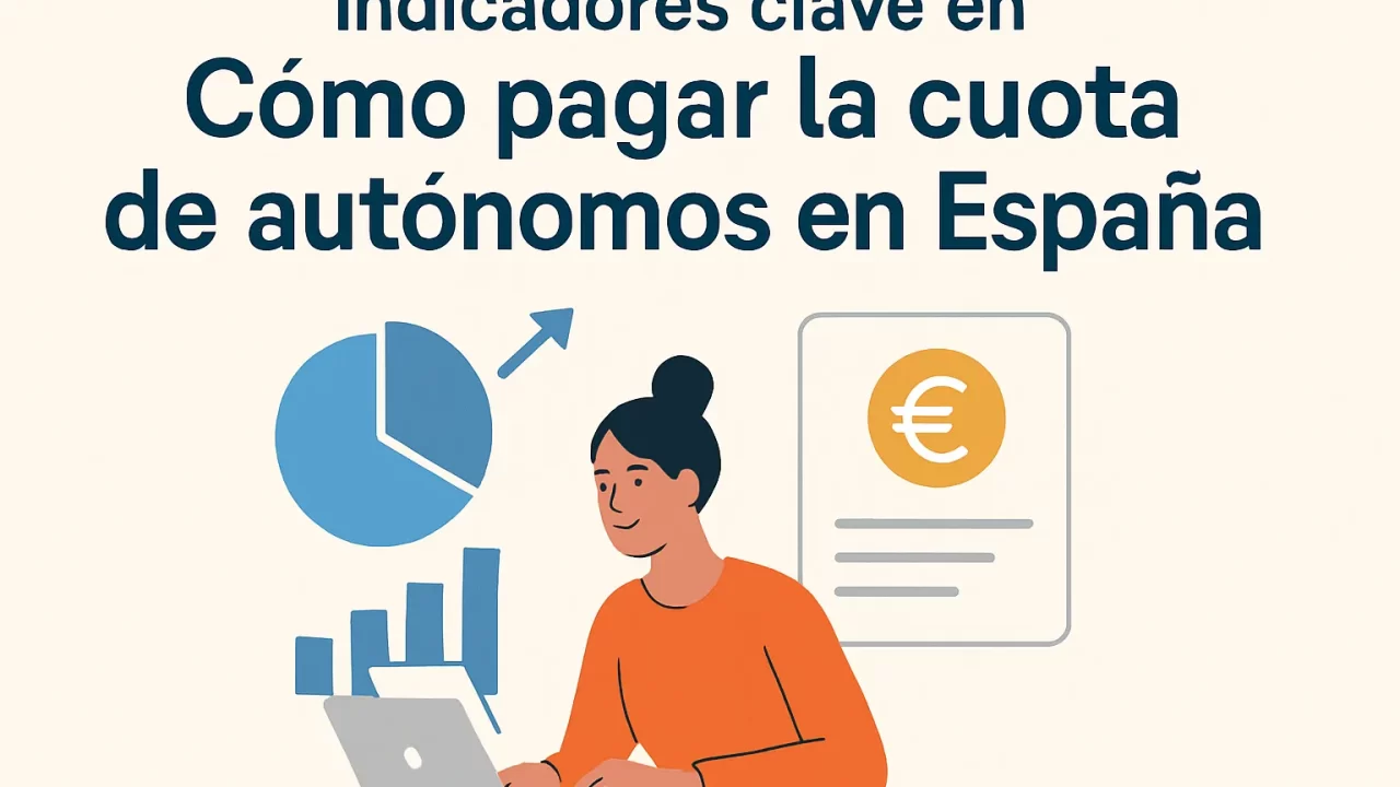Cómo pagar la cuota de autónomos en España: indicadores clave para optimizar tus pagos
