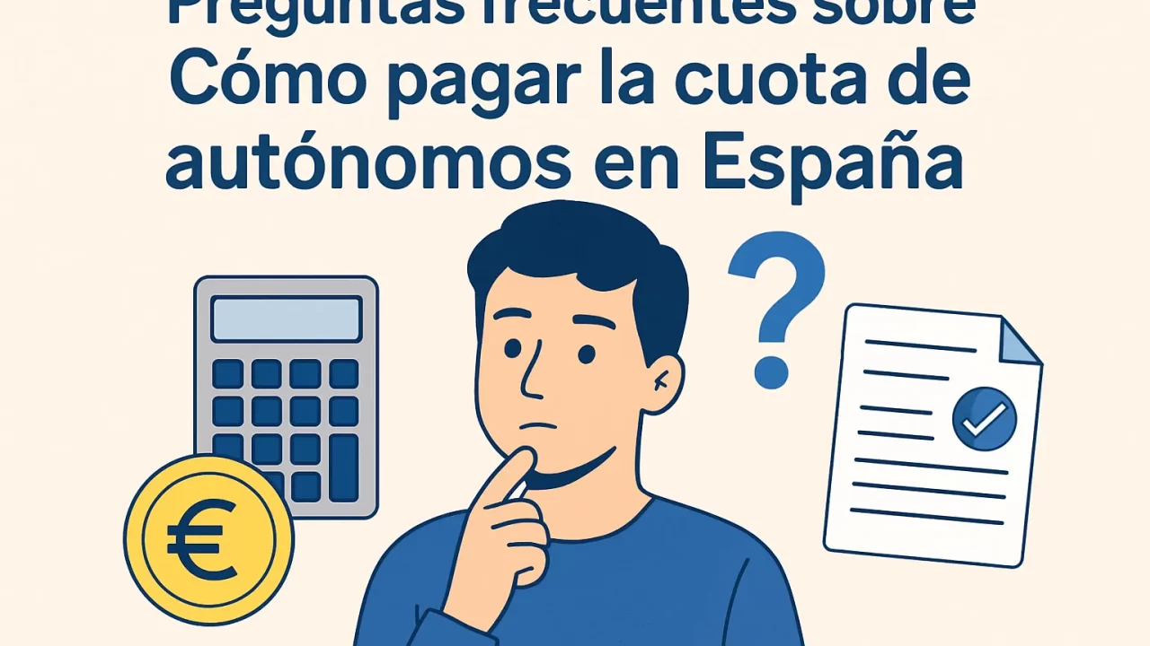 Preguntas frecuentes sobre cómo pagar la cuota de autónomos en España: guía completa 2024