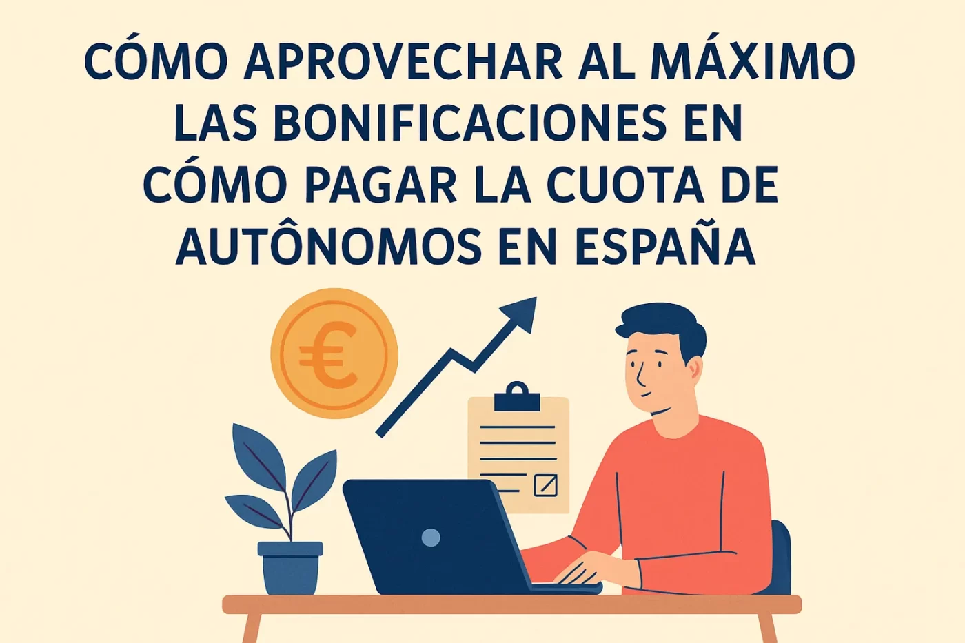 cómo aprovechar al máximo las bonificaciones en Cómo pagar la cuota de autónomos en España