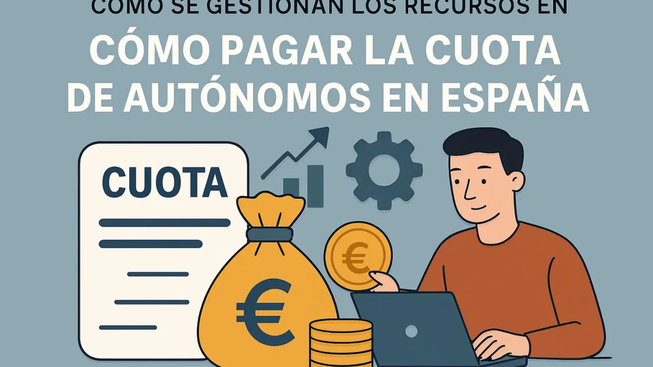 Cómo se gestionan los recursos para pagar la cuota de autónomos en España: guía completa