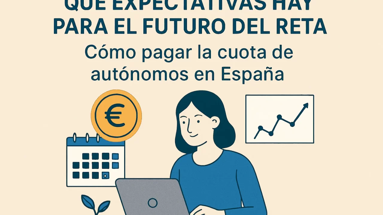 Qué expectativas hay para el futuro del RETA y cómo pagar la cuota de autónomos en España