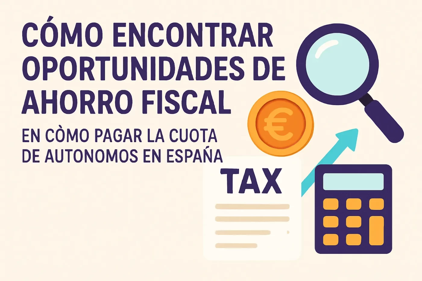 cómo encontrar oportunidades de ahorro fiscal en Cómo pagar la cuota de autónomos en España