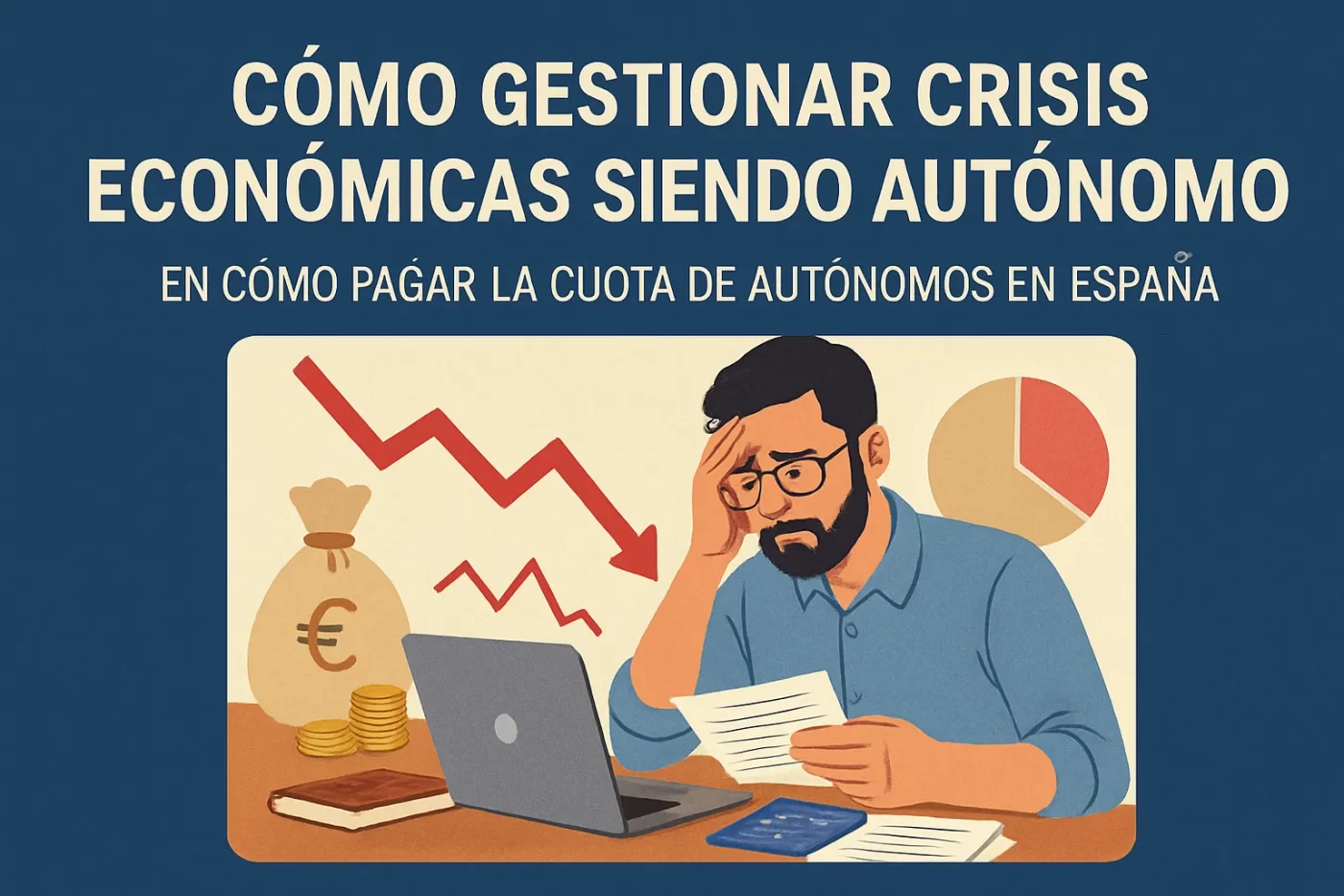 cómo gestionar crisis económicas siendo autónomo en Cómo pagar la cuota de autónomos en España