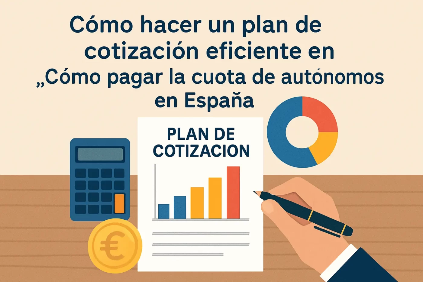 cómo hacer un plan de cotización eficiente en Cómo pagar la cuota de autónomos en España
