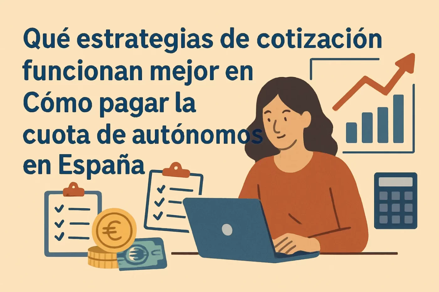 qué estrategias de cotización funcionan mejor en Cómo pagar la cuota de autónomos en España