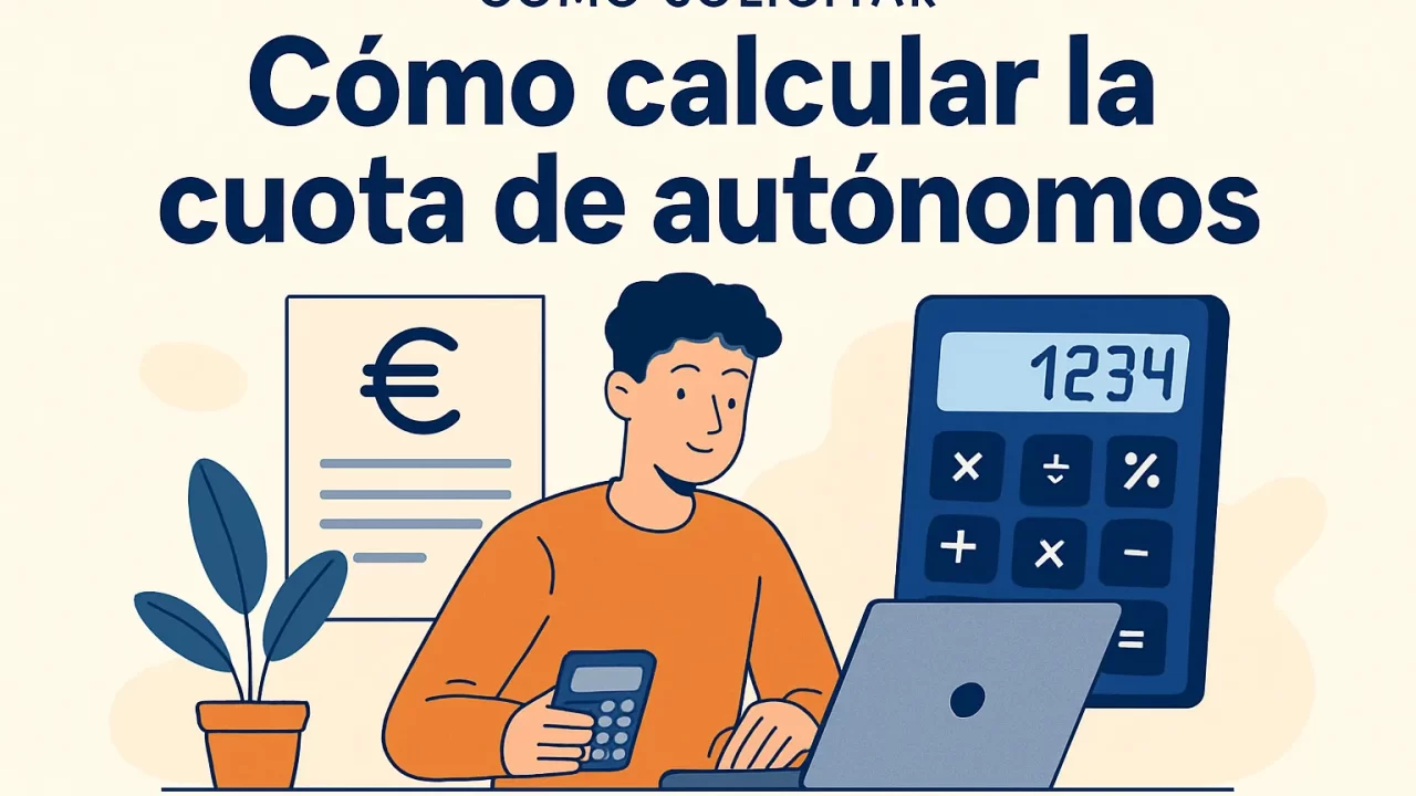 Cómo calcular la cuota de autónomos: guía paso a paso para solicitarla correctamente