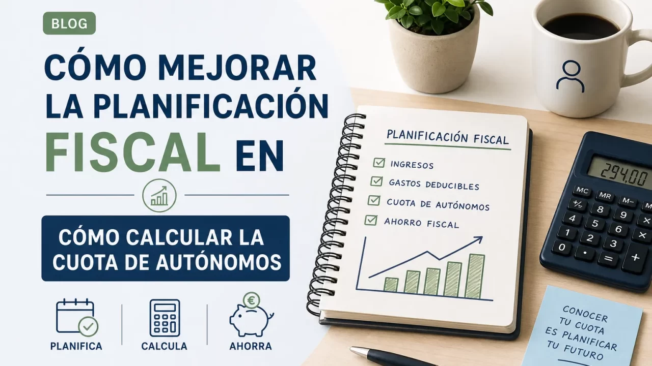 Cómo mejorar la planificación fiscal al calcular la cuota de autónomos
