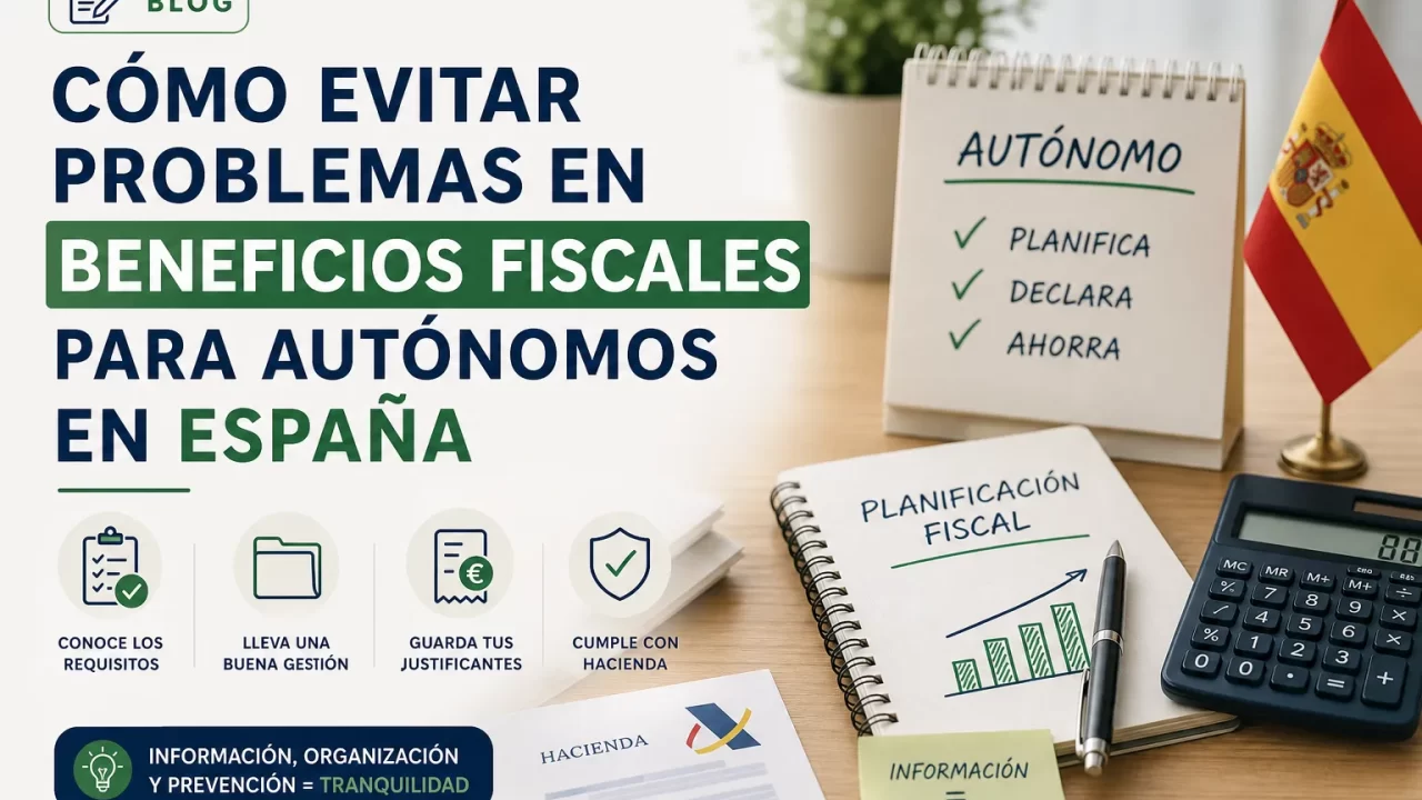 Cómo evitar problemas en beneficios fiscales para autónomos en España: guía práctica y consejos clave