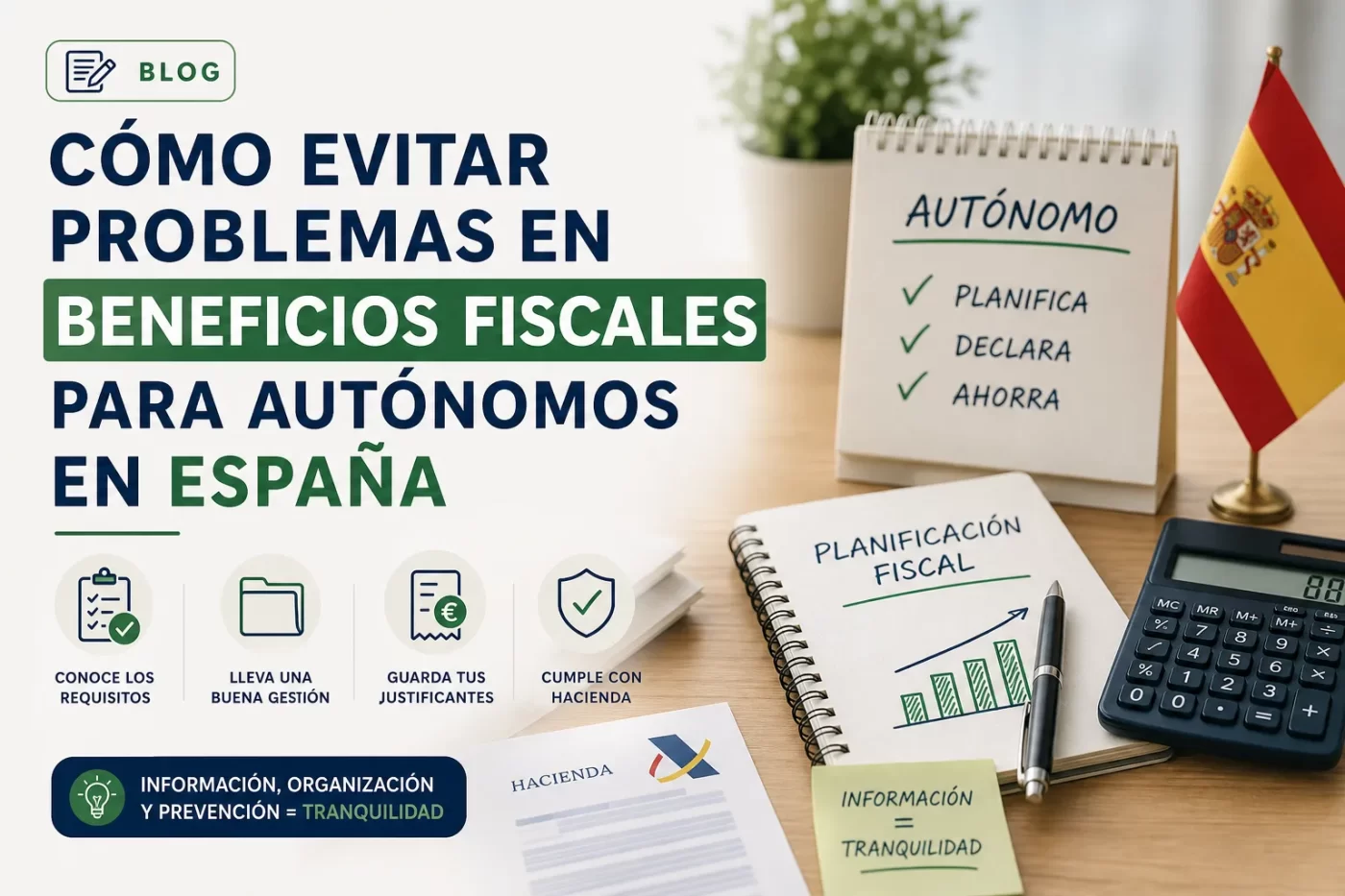 como-evitar-problemas-en-Beneficios-fiscales-para-autonomos-en-Espana | InfoAutonomo.es cómo evitar problemas en Beneficios fiscales para autónomos en España