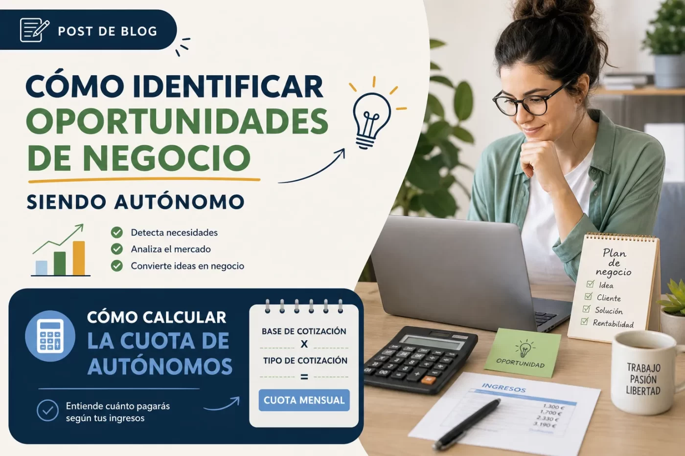 como-identificar-oportunidades-de-negocio-siendo-autonomo-Como-calcular-la-cuota-de-autonomos | InfoAutonomo.es cómo identificar oportunidades de negocio siendo autónomo Cómo calcular la cuota de autónomos