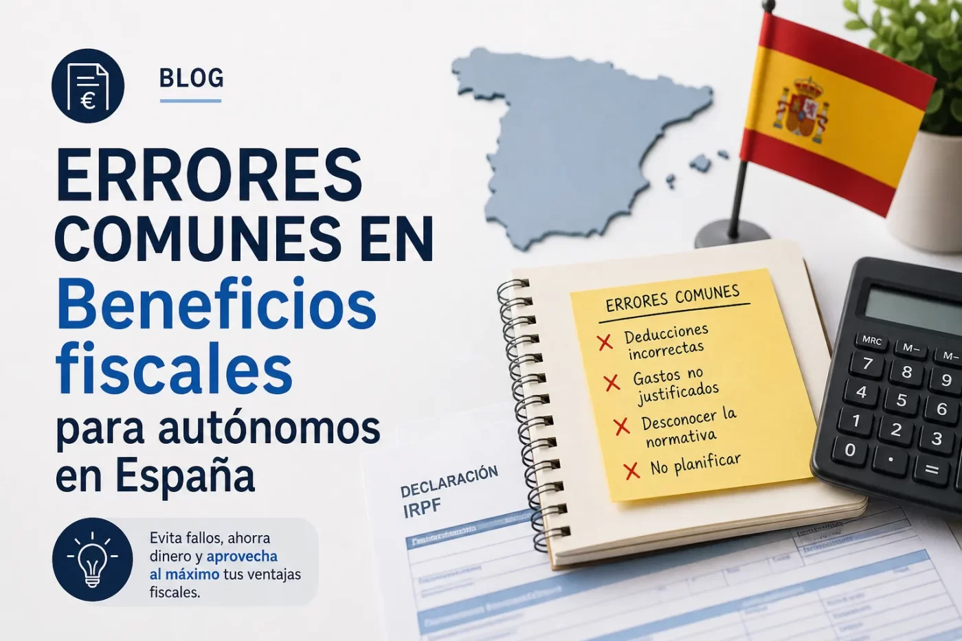 errores-comunes-en-Beneficios-fiscales-para-autonomos-en-Espana | InfoAutonomo.es errores comunes en Beneficios fiscales para autónomos en España